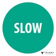 Badmintonové míčky TALBOT TORRO Tech 350 Slow 3 ks - žluté