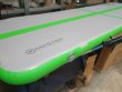 Airtrack MASTER nafukovací žíněnka 300 x 100 x 10 cm - šedá - zelená - 2. jakost