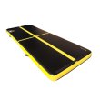 Airtrack MASTER nafukovací žíněnka 400 x 150 x 20 cm - černá - žlutá - 2. jakost