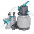 Akční set - písková filtrace BESTWAY Profi Evo - průtok 6.056 l/h + filtrační písek 25 kg