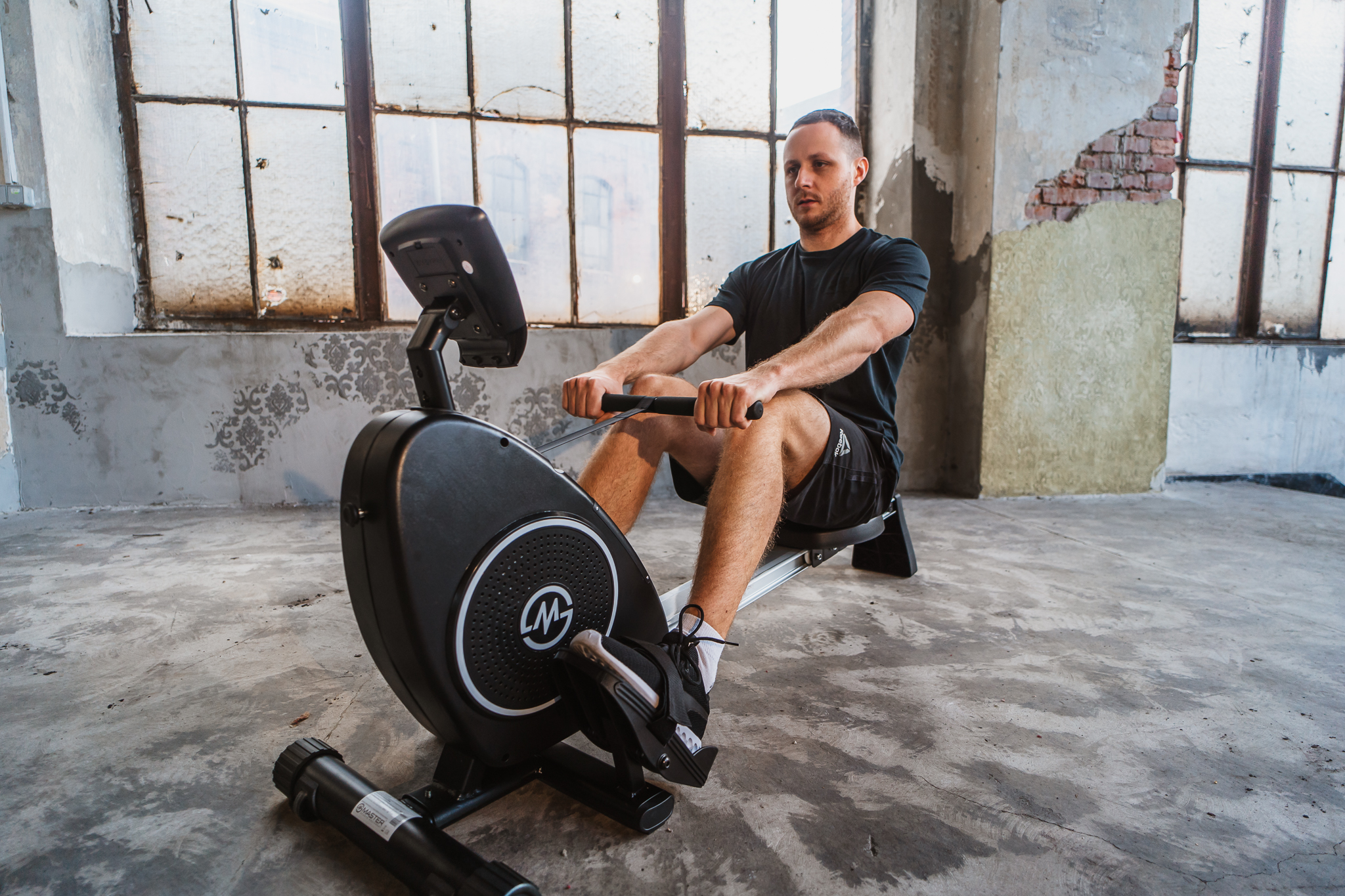 Trénink na cyklotrenažéru