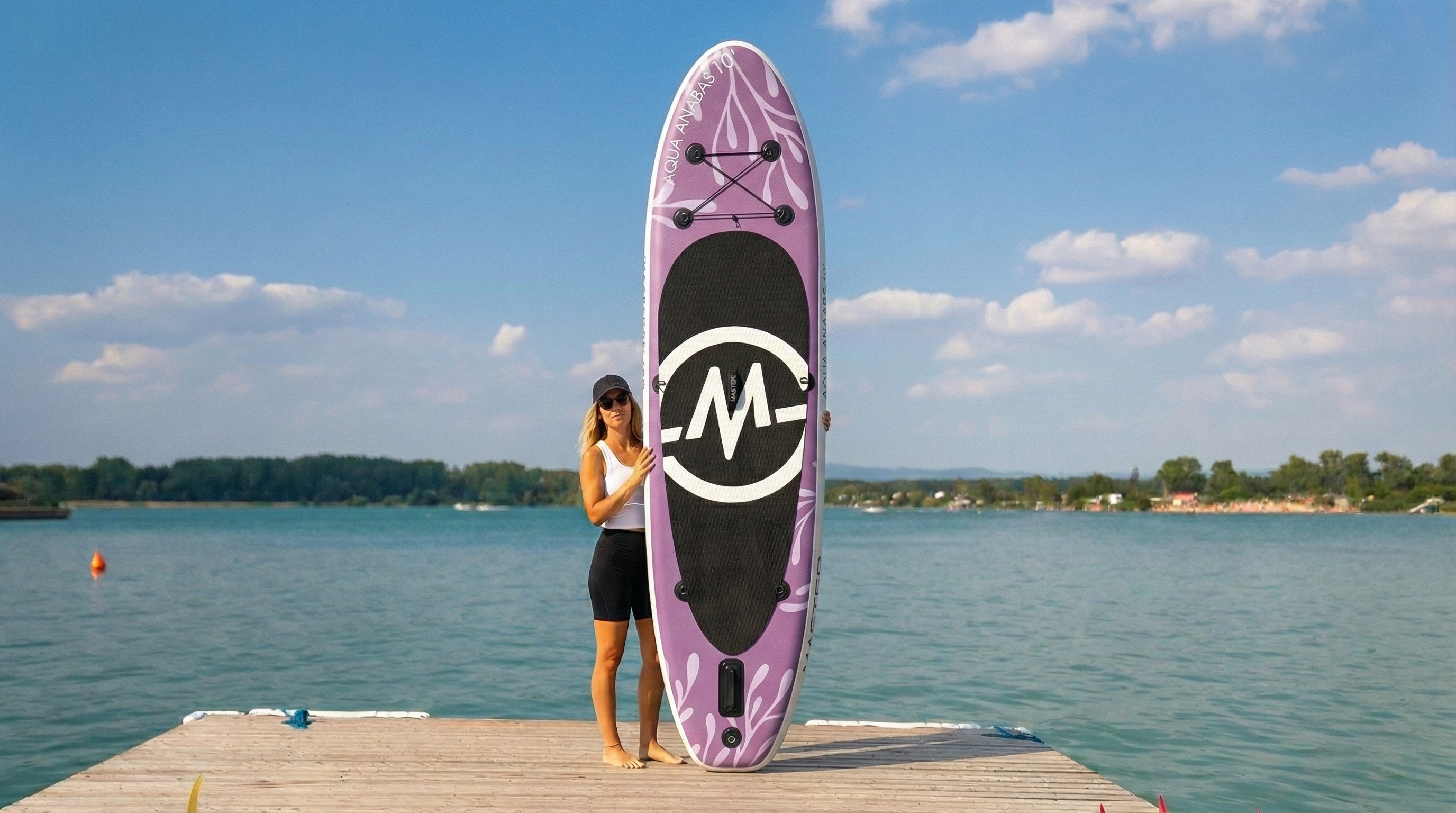 Paddleboarding s rodinou