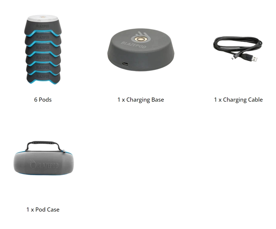 blazepod trainer kit 6 pods BlazePod Trainer Kit for Sports Training main image 1