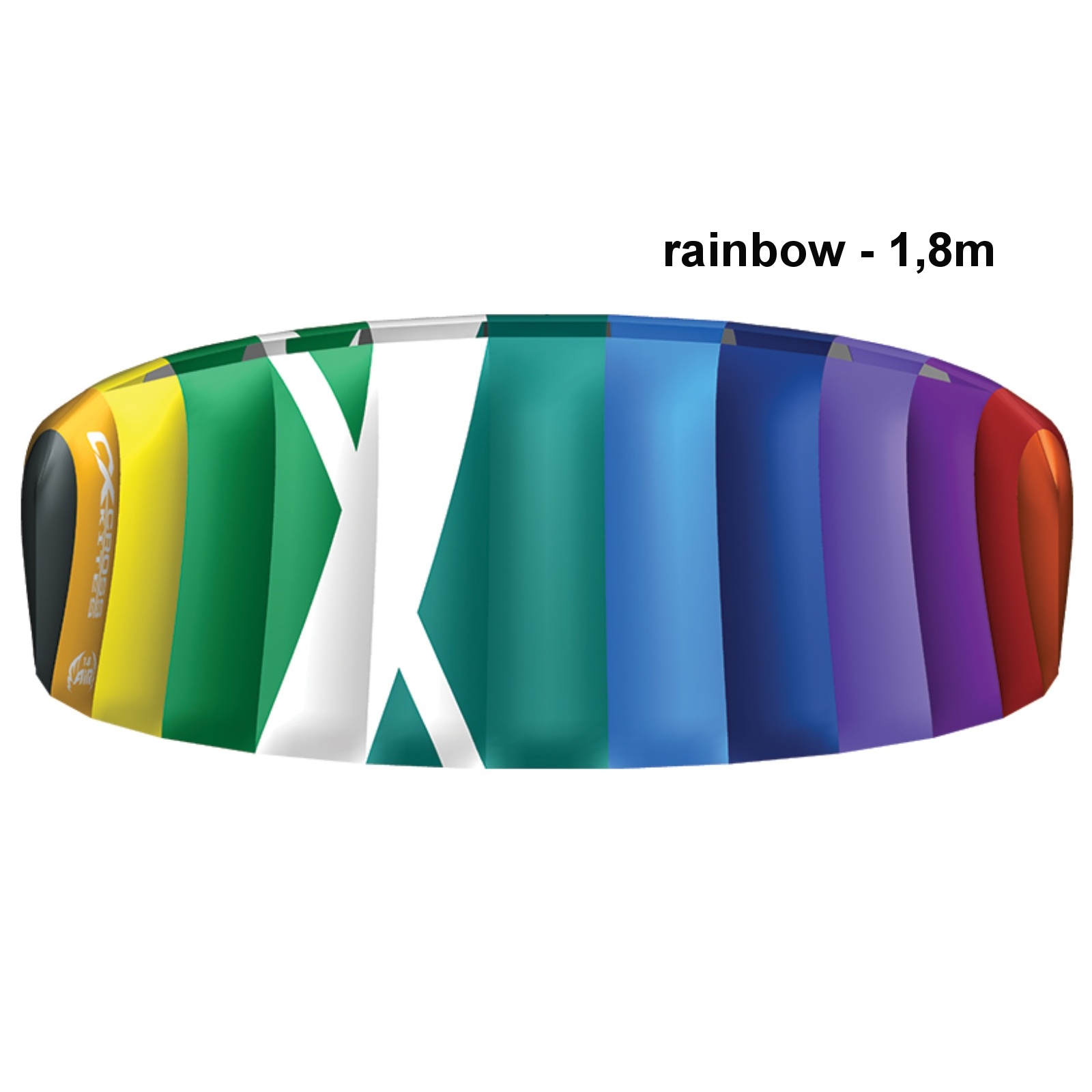 Kite komorový CROSS Air rainbow - vel. 1,8 m
