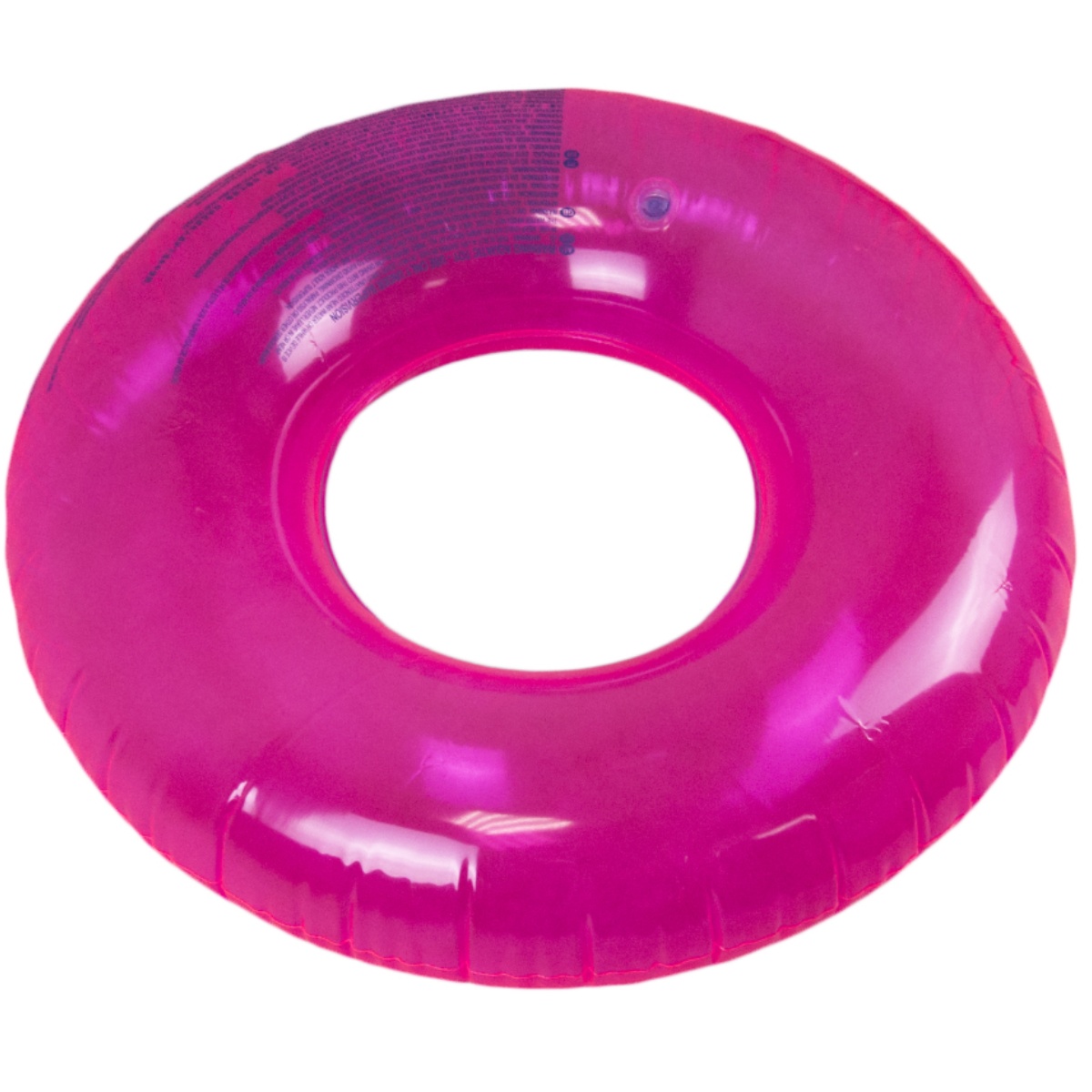 Nafukovací kruh INTEX barevný 76 cm - růžový