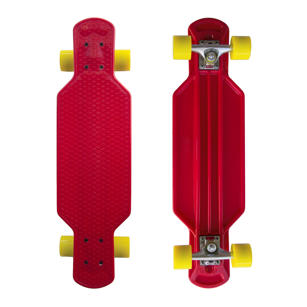 Plastik Longboard MASTER 29" - červený