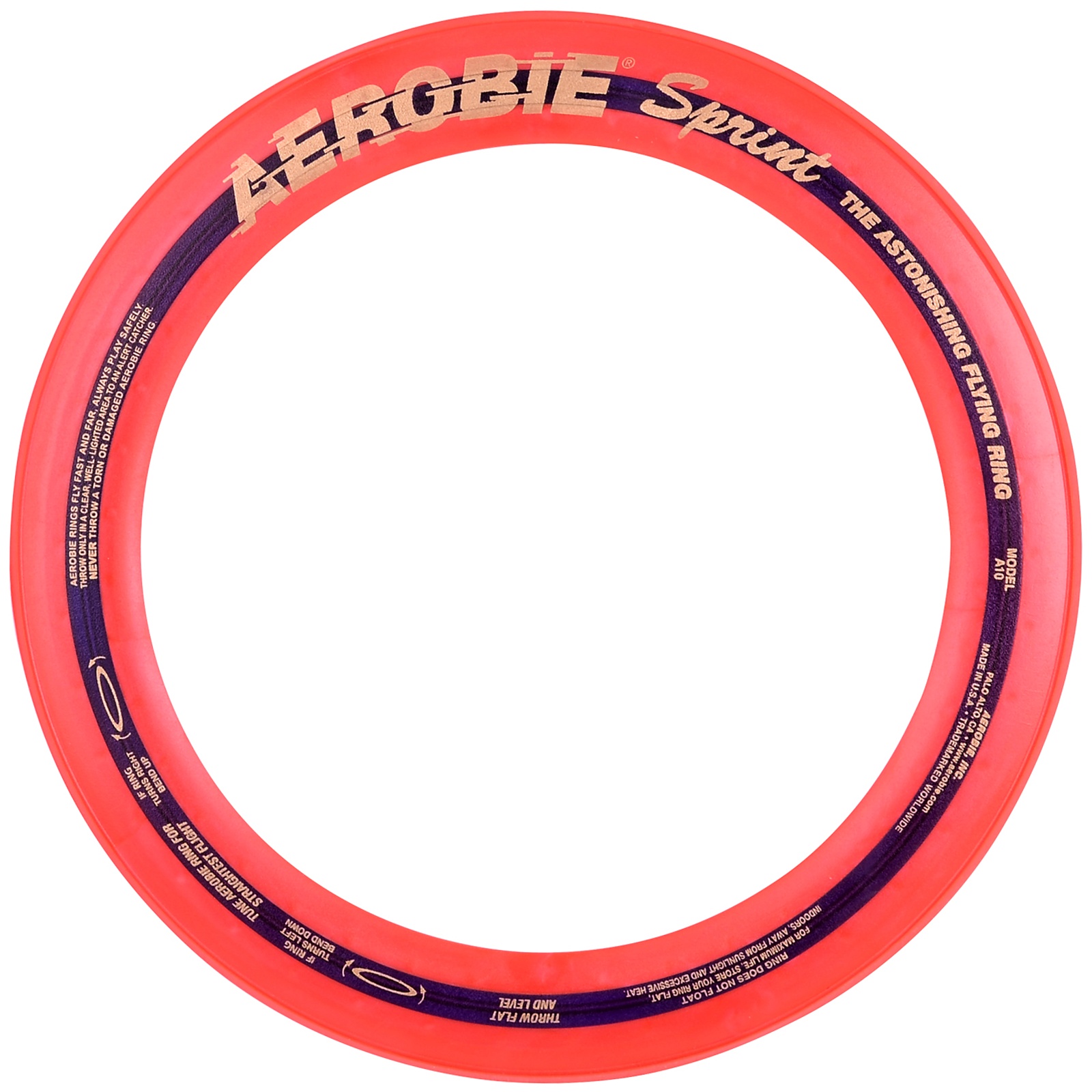 Frisbee - létající kruh AEROBIE Sprint - oranžový