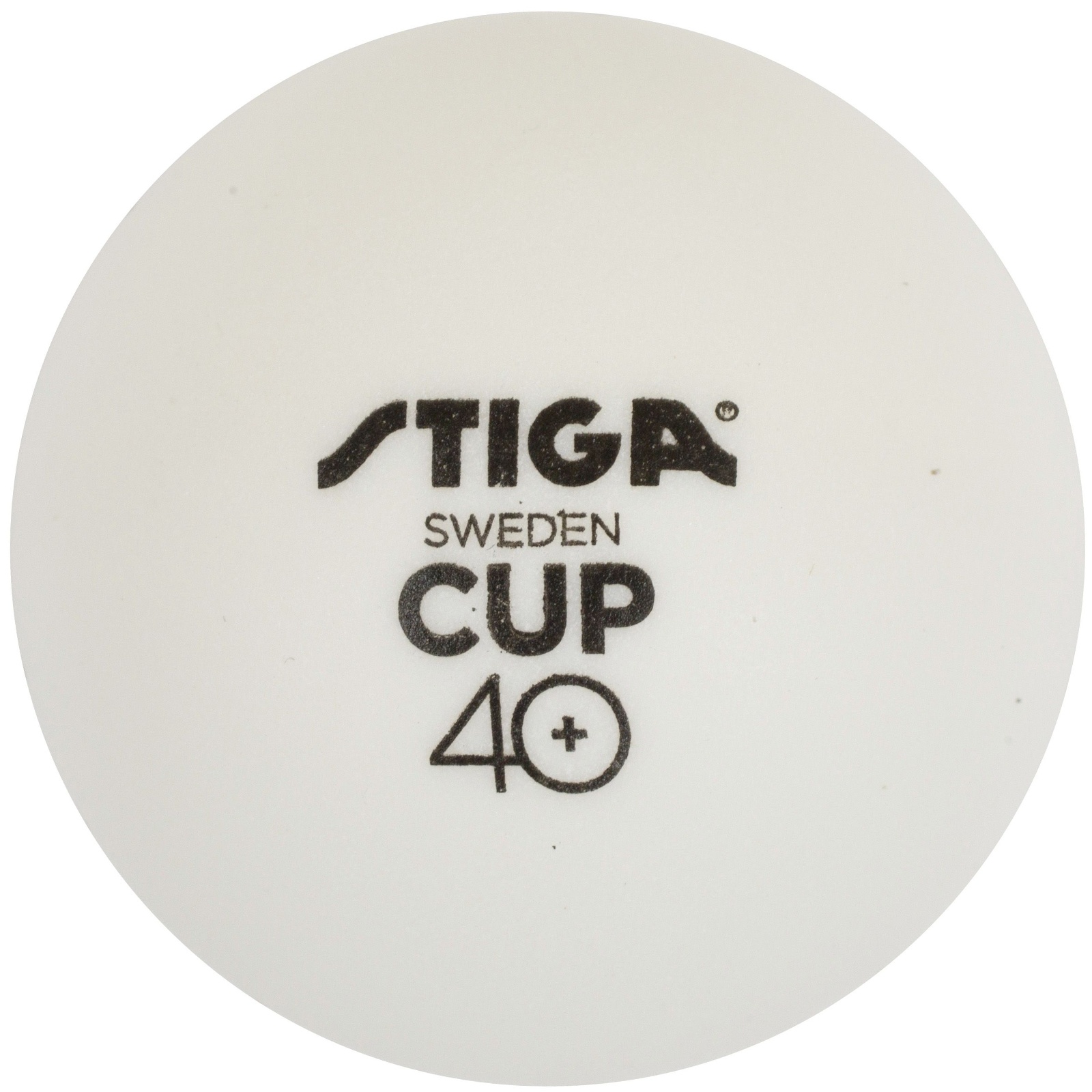 Míčky na stolní tenis STIGA CUP ABS - bílé 6ks