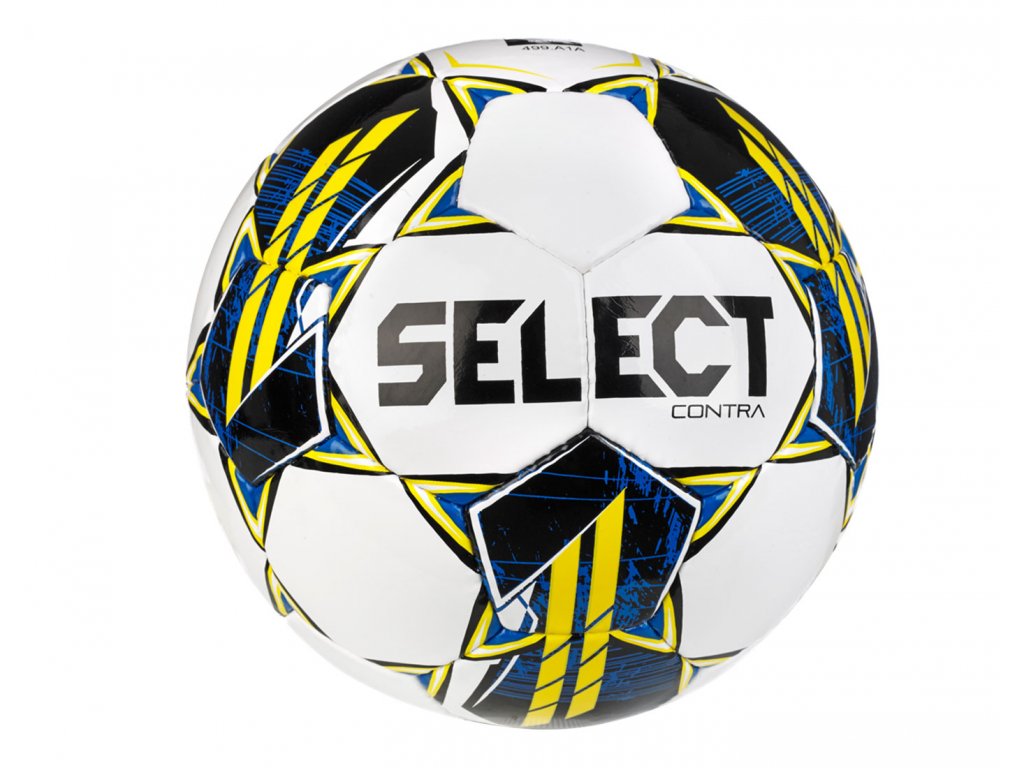 Fotbalový míč SELECT FB Contra 5 - bílo-žlutá