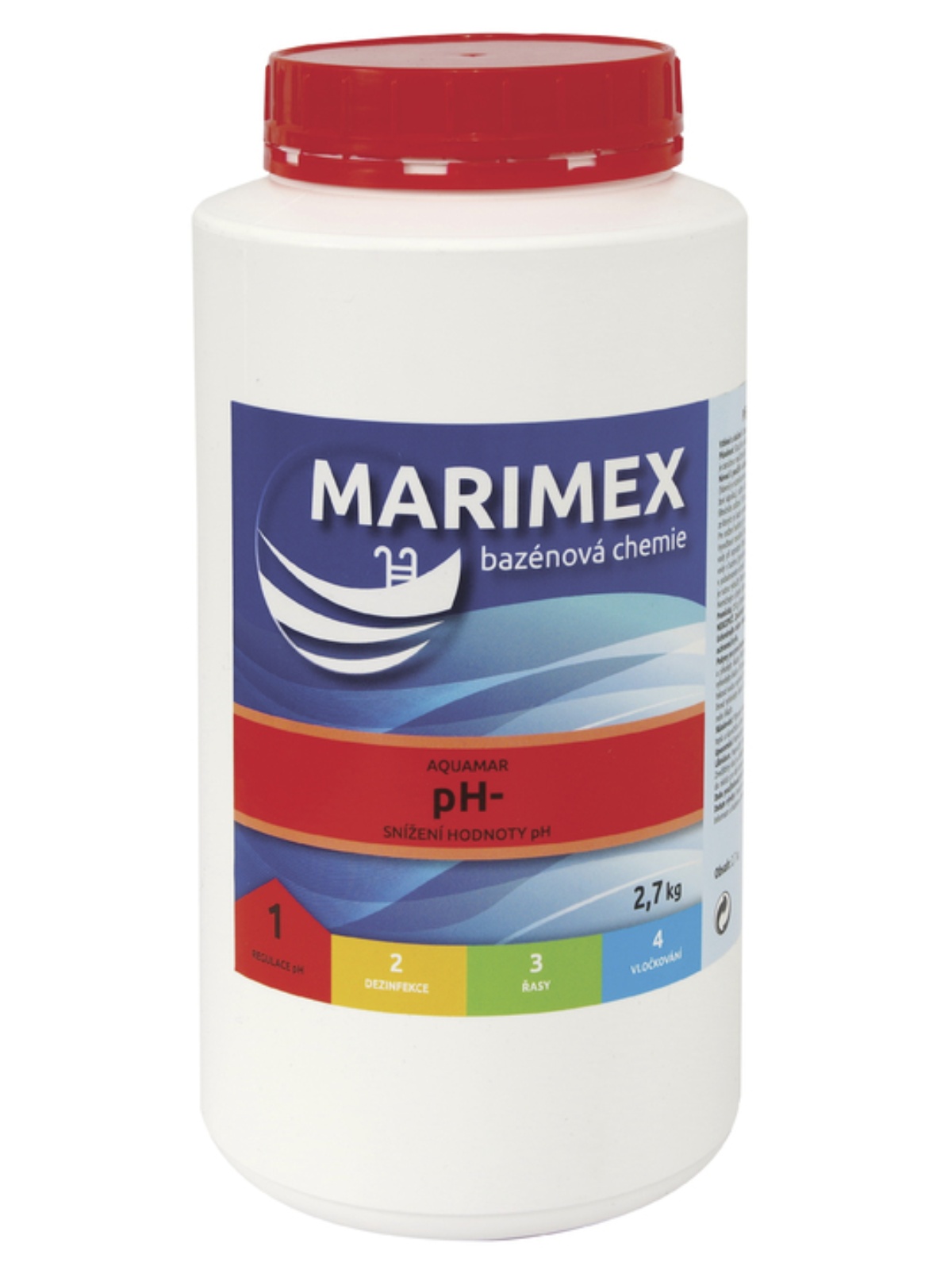 Levně MARIMEX 11300107 AquaMar pH- 2,7kg