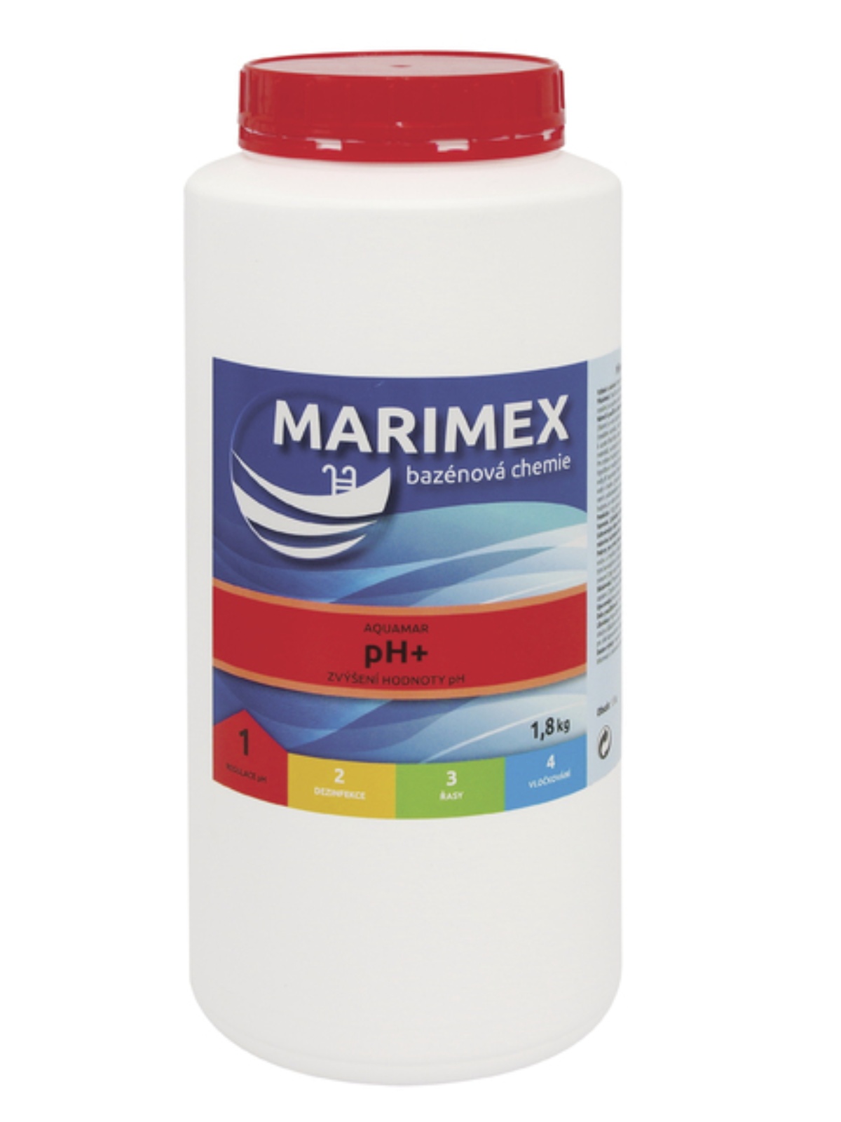 Levně MARIMEX Aquamar pH plus 1,8 kg