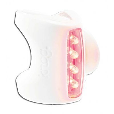Levně Blikačka KNOG Skink červená LED zadní - bílá