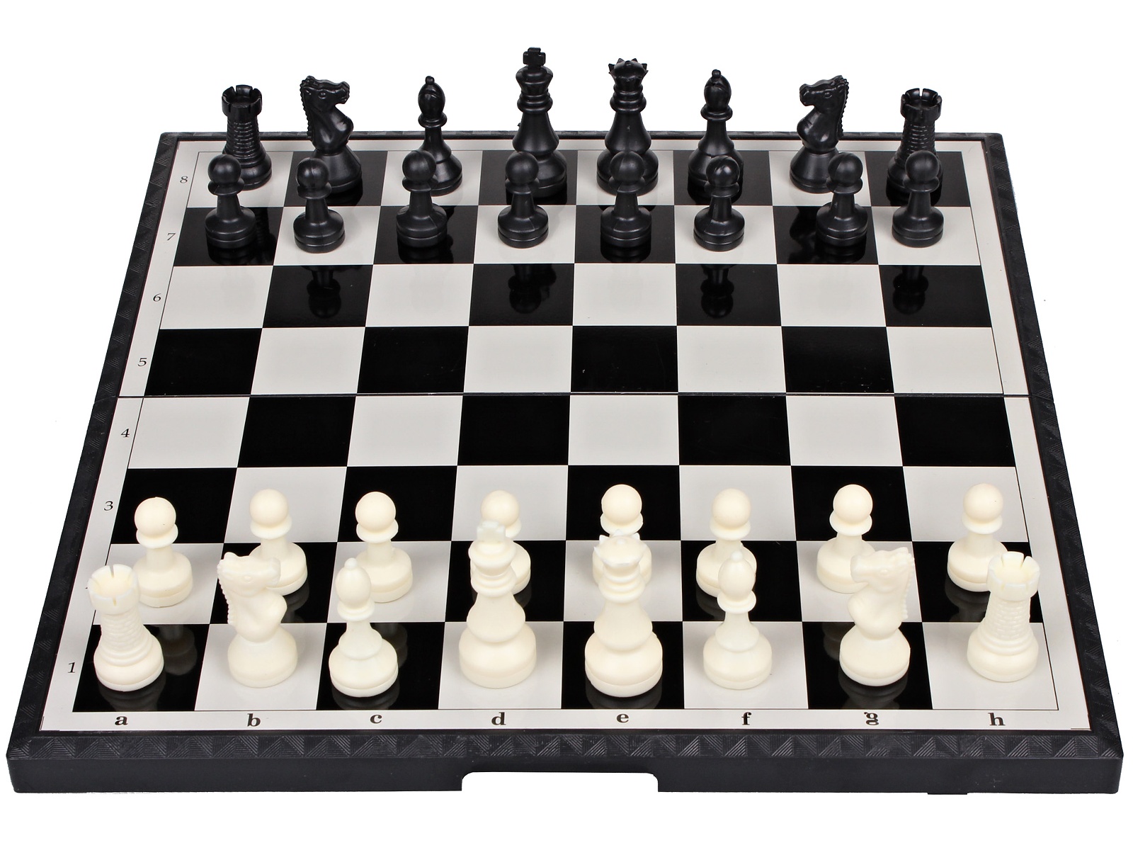 Šachy magnetické velké společenská hra v krabici 48x25x6cm