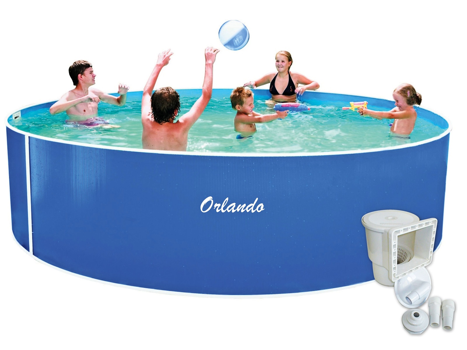 Bazén MARIMEX Orlando 457 x 107 cm + skimmer Olympic - 2.jakost