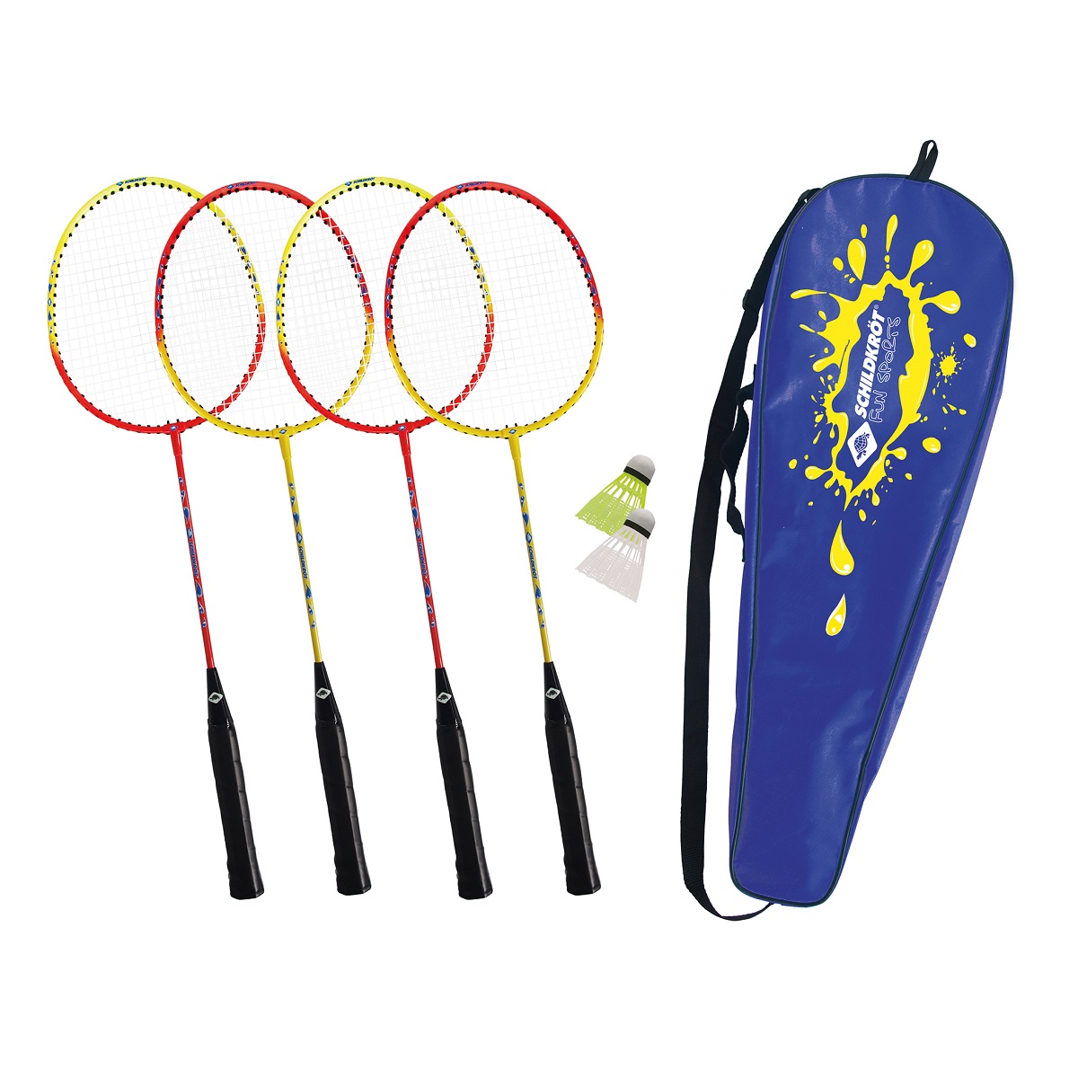 Levně Badmintonový set SCHILDKROT - 4 hráči