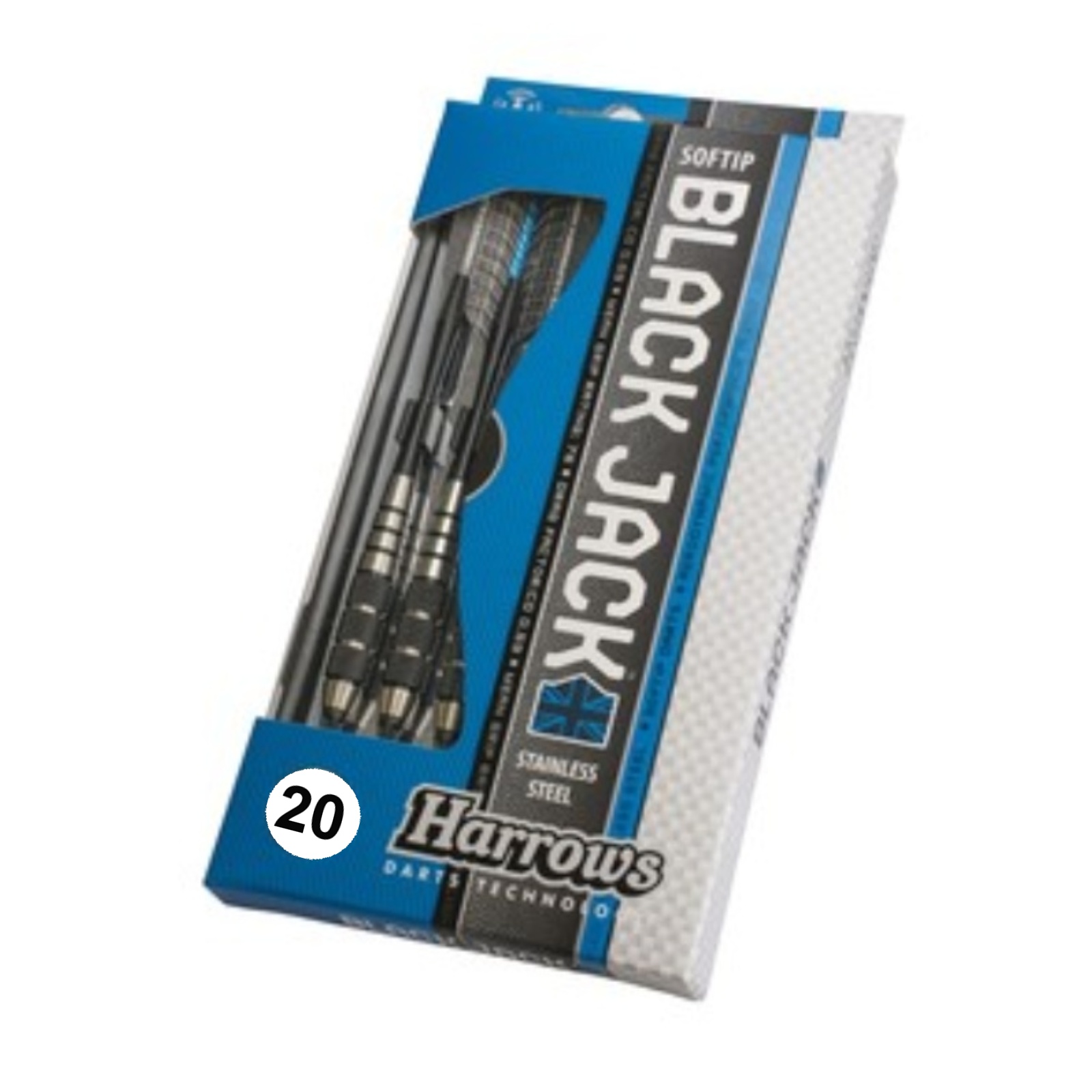 Harrows soft Black Jack K 20g brass