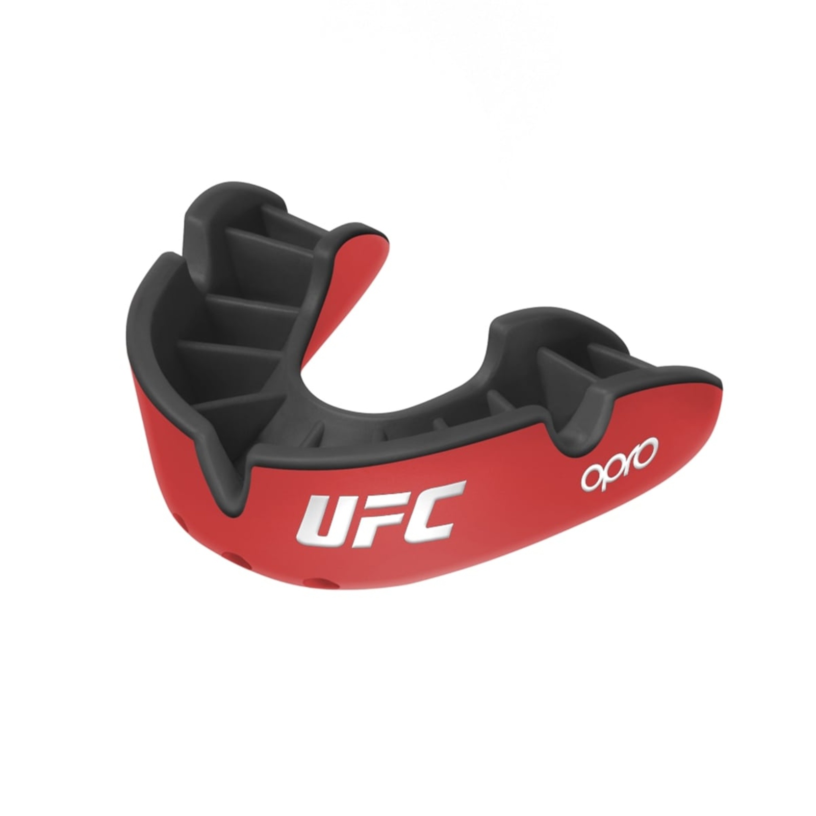 Levně Chránič zubů OPRO Silver UFC senior - červený
