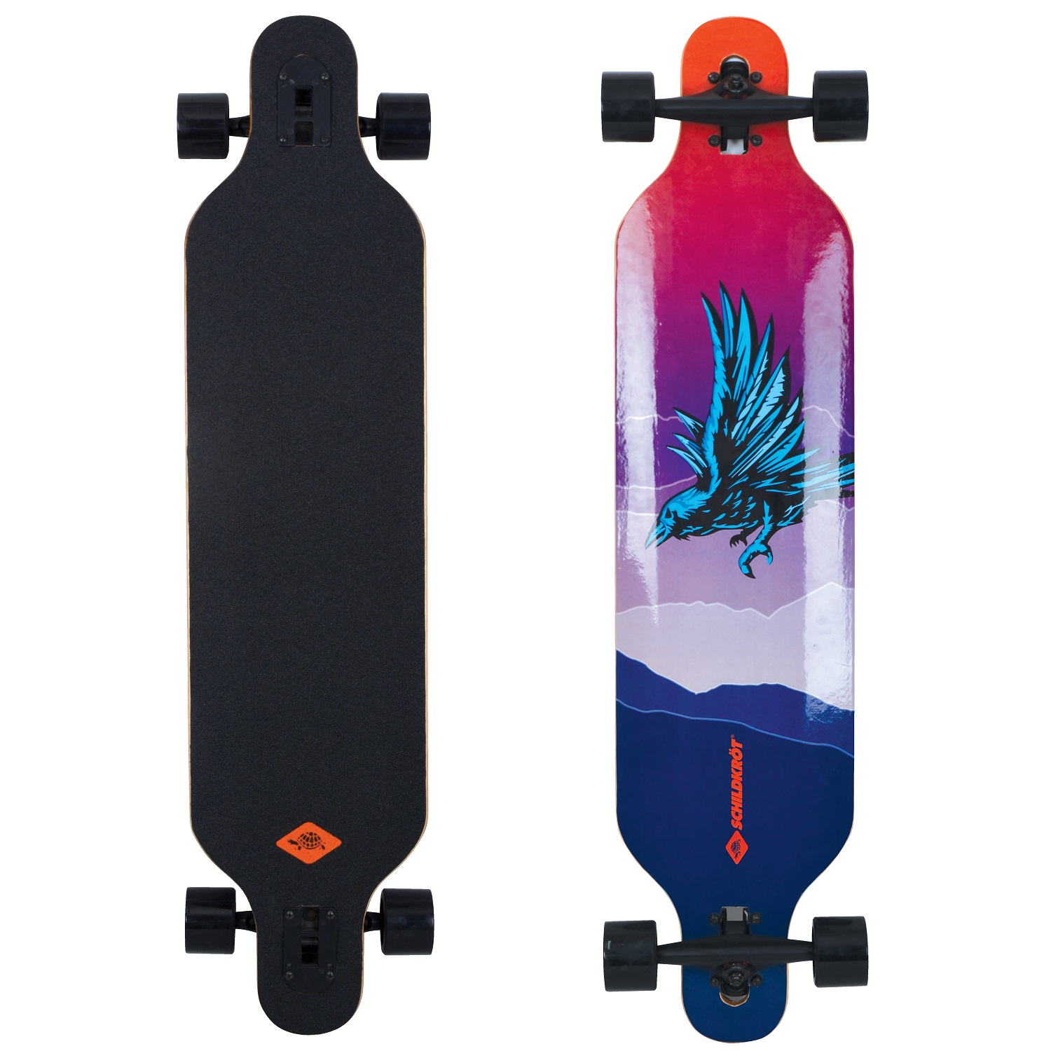 Longboard SCHILDKROT Freeride 41" - God Feather