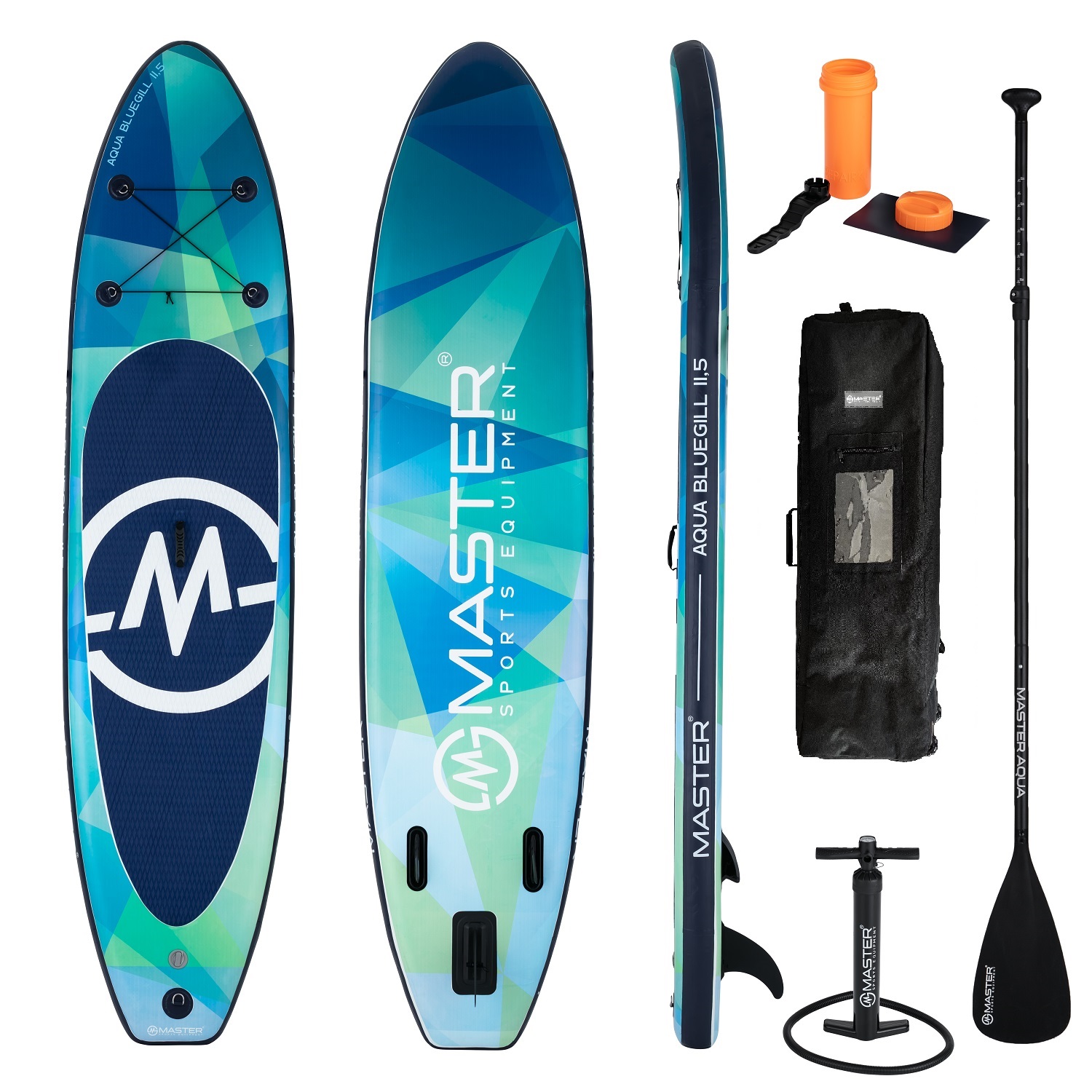 Levně Paddleboard MASTER Aqua Bluegill - 11.5