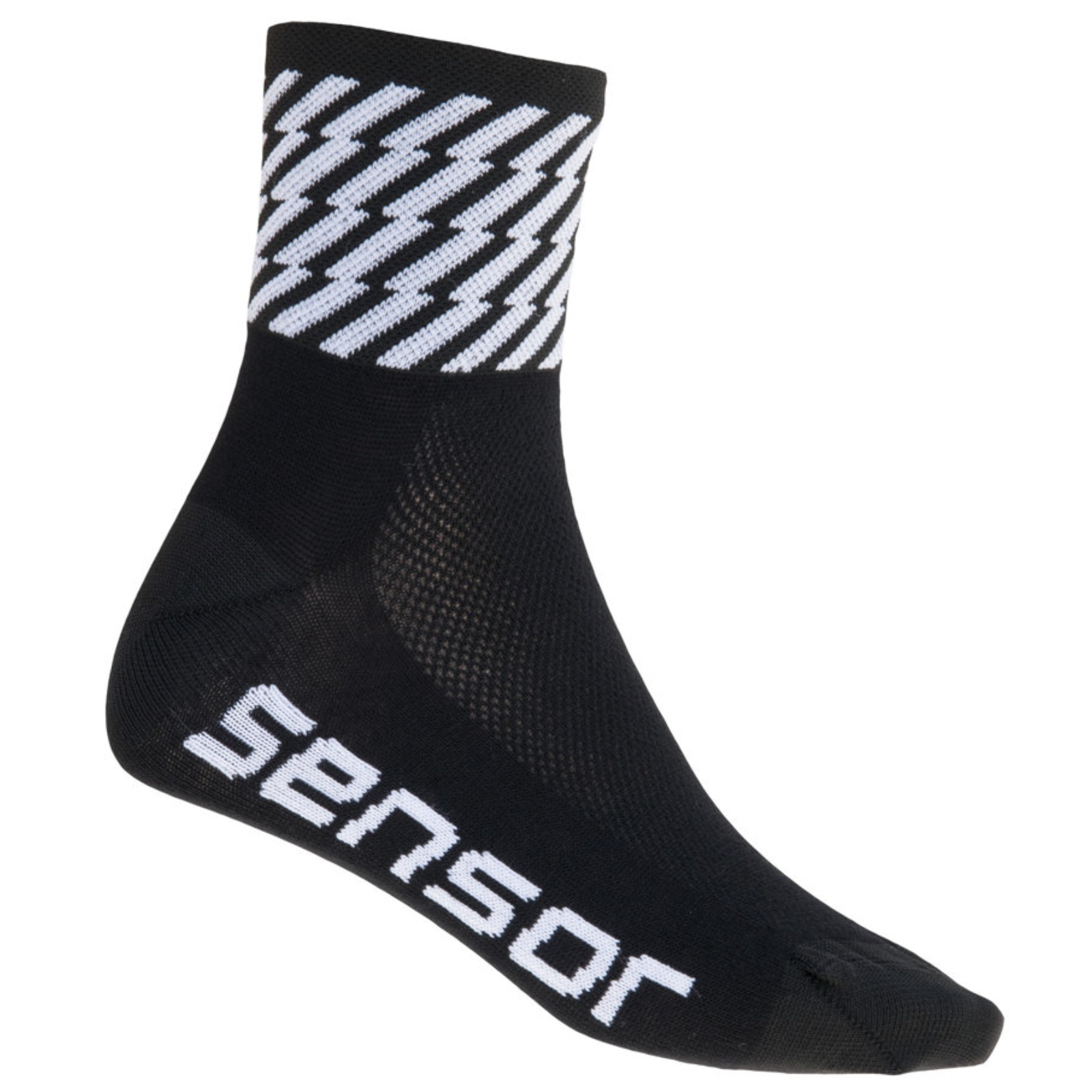 Levně Sensor ponožky RACE FLASH černá - 9-11