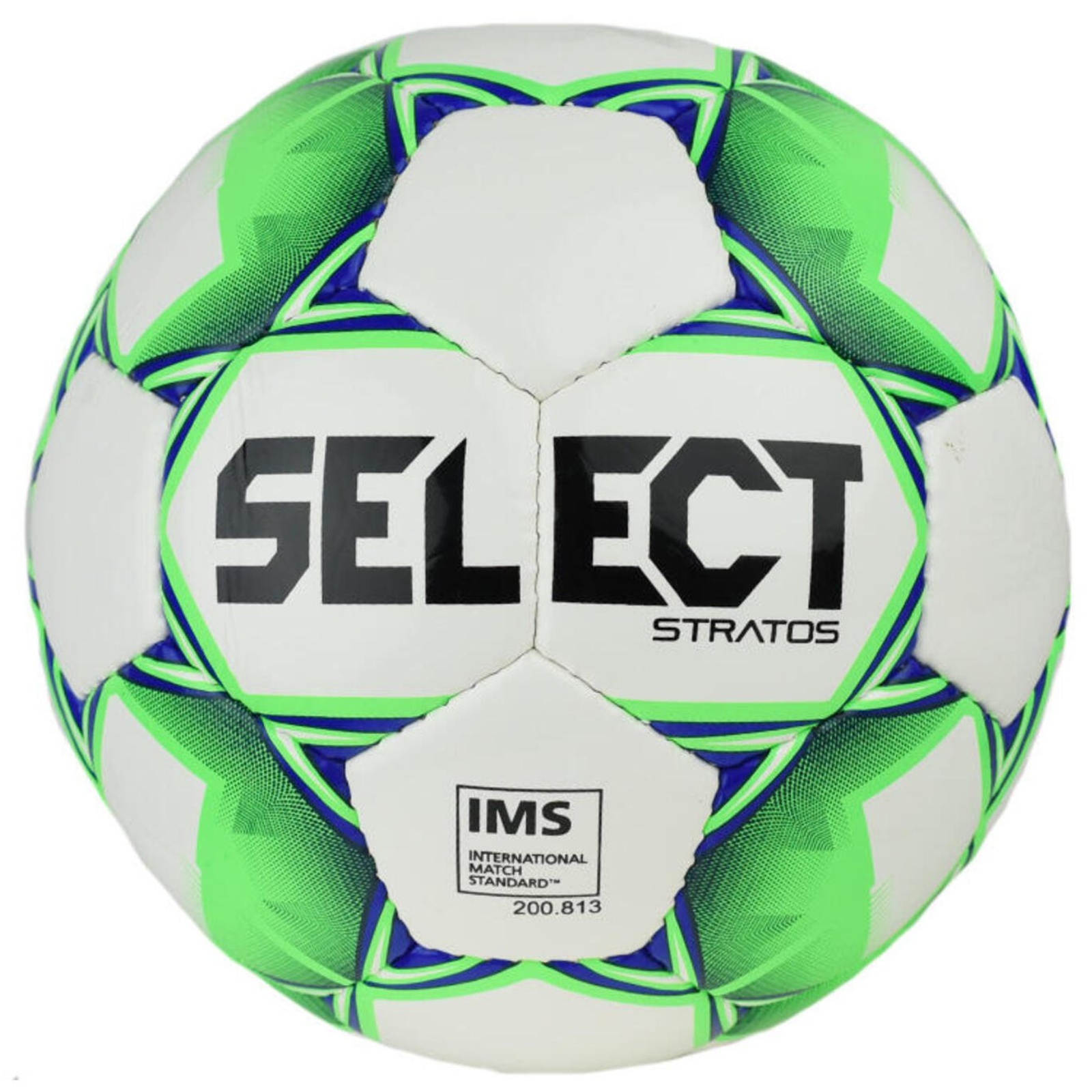 Levně Fotbalový míč SELECT FB Stratos 5 - bílo-zelená