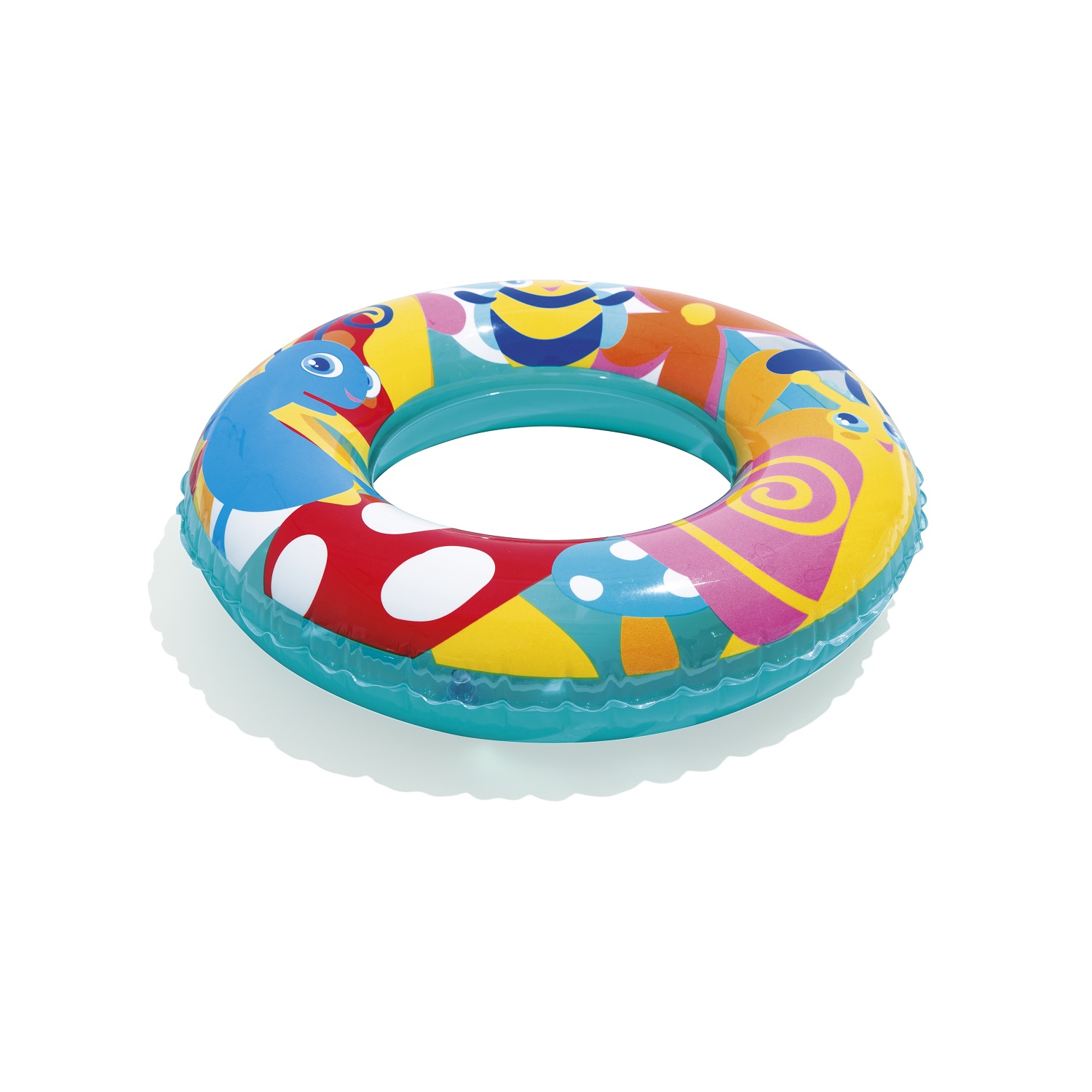 Nafukovací kruh BESTWAY Swim Ring - 56 cm - včelka