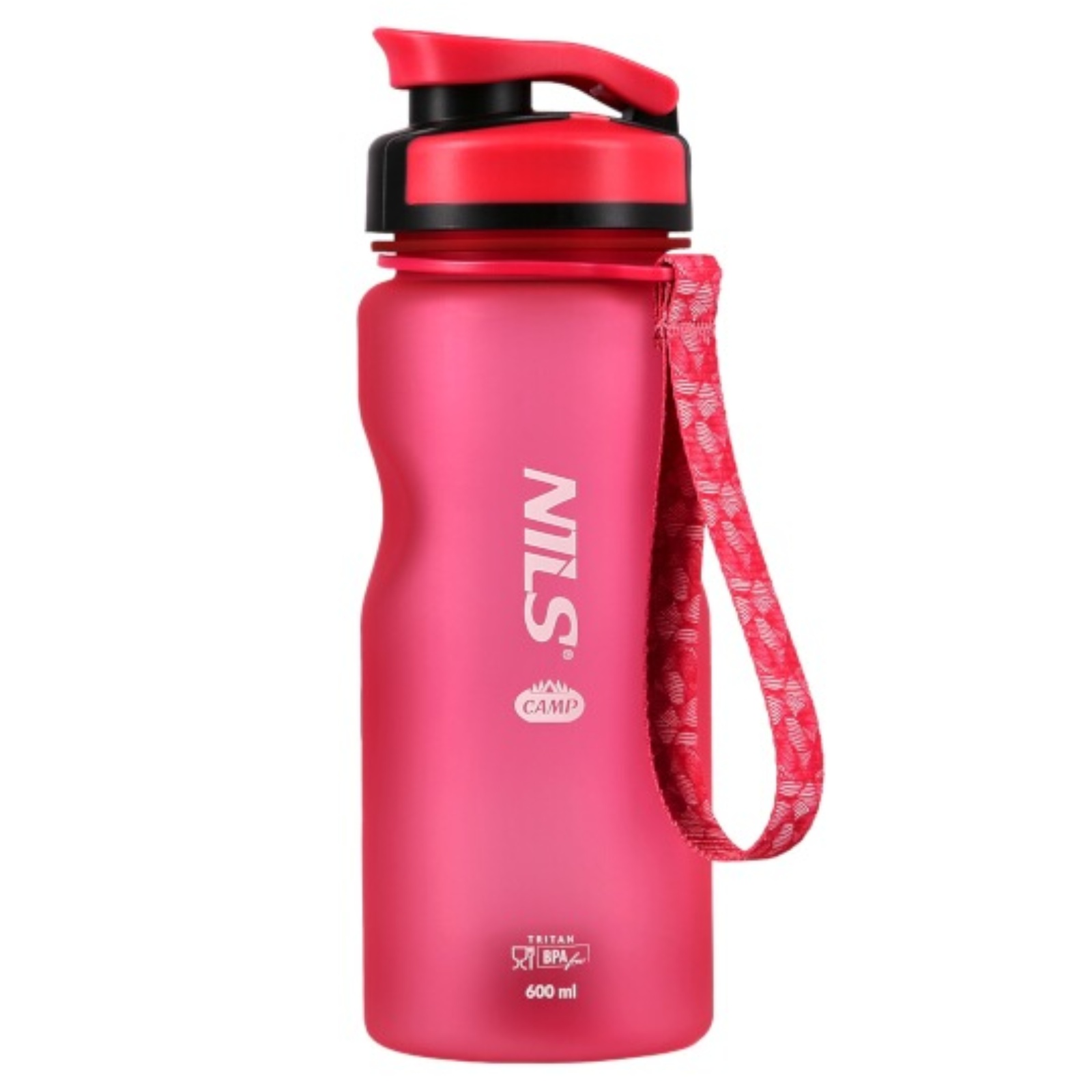 Levně Tritanová láhev NILS NC1740 600 ml - růžová