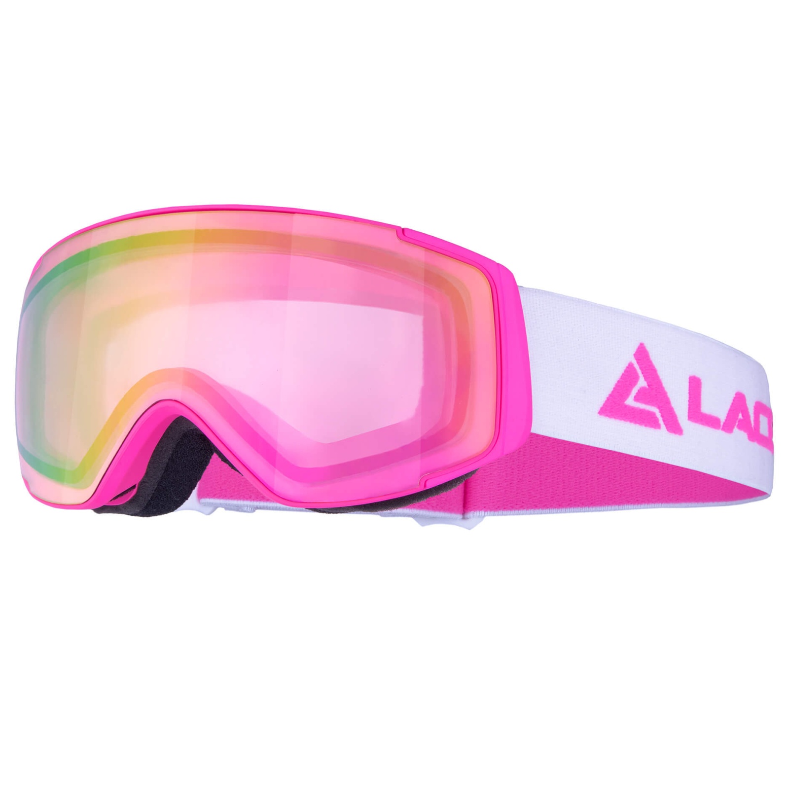 Levně Dětské lyžařské brýle LACETO Frosty - růžové