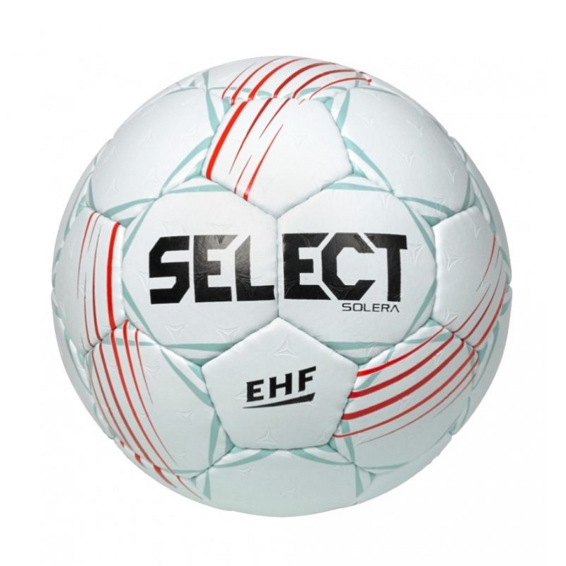 Levně Házenkářský míč SELECT HB Solera 3 - bílá-modrá