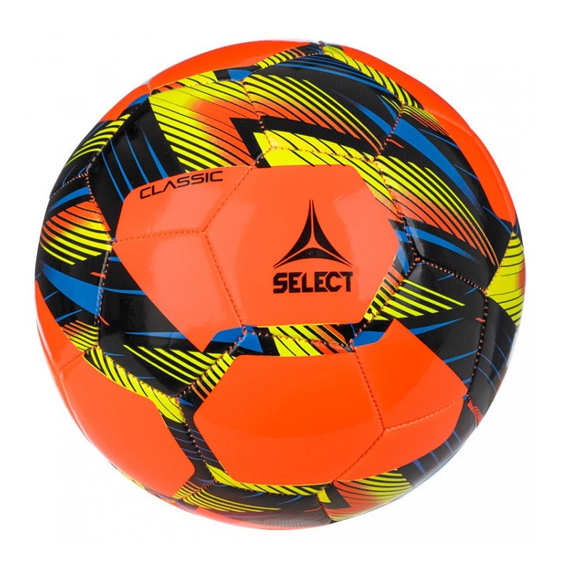 Levně Fotbalový míč SELECT FB Classic 4 - oranžovo-černá
