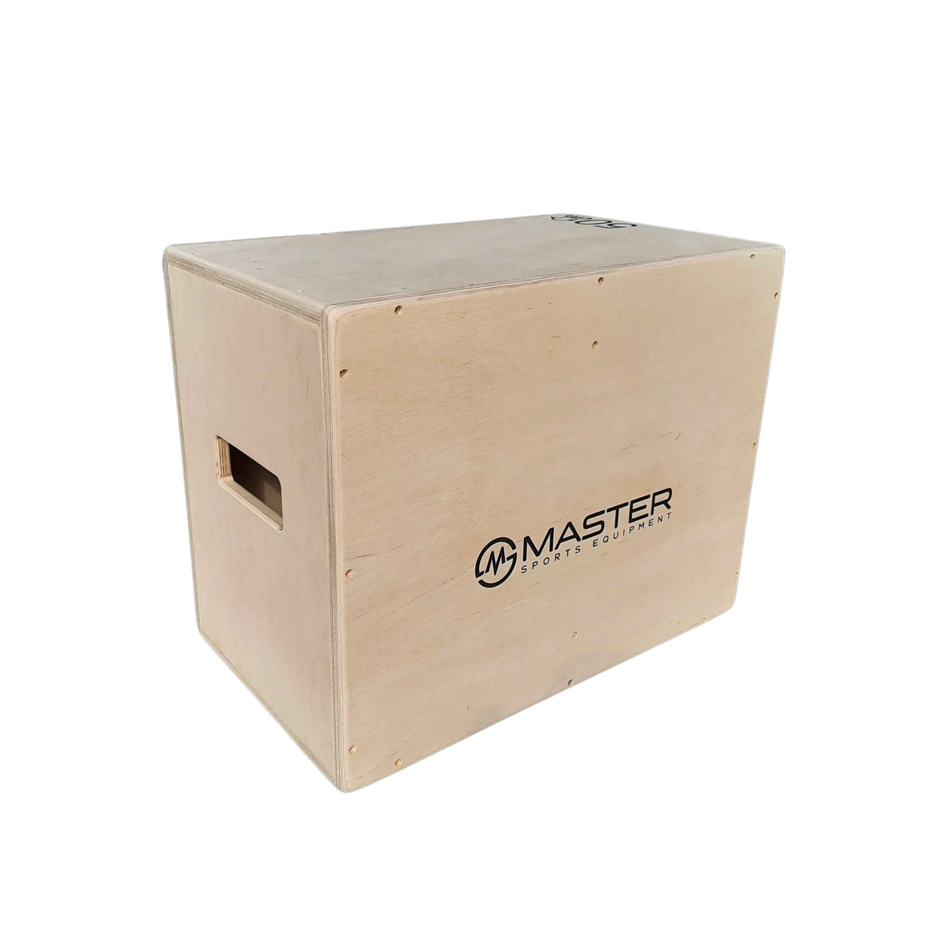 Levně Tréninkový plyo box MASTER wood 60 x 50 x 40 cm