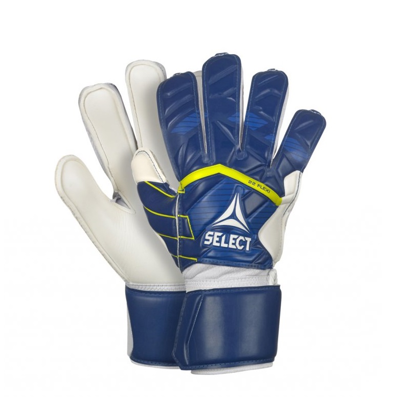 Levně Brankářské rukavice SELECT GK 22 Flexi Grip modro-bílé - 10