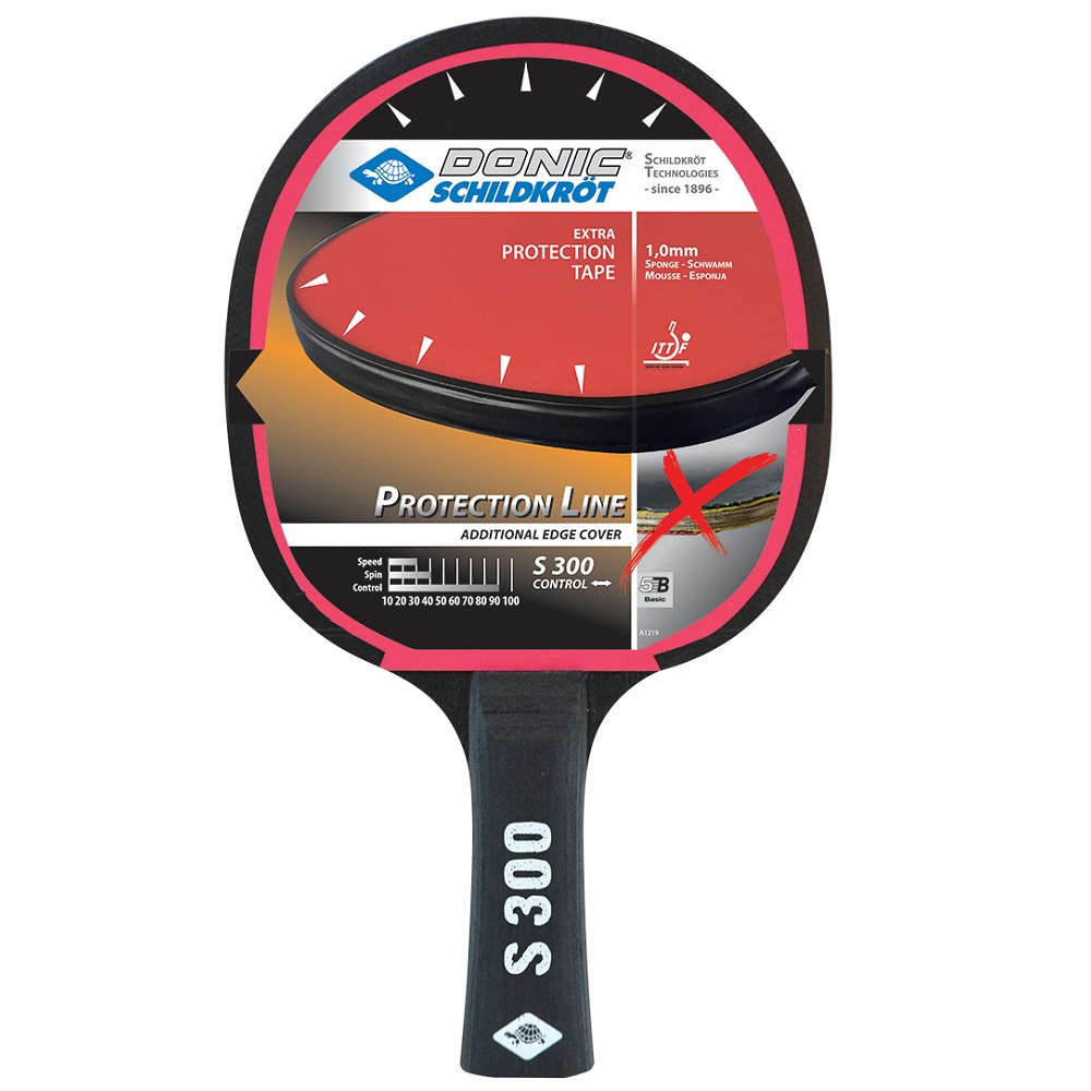 Levně Pálka na stolní tenis DONIC Protection Line S300