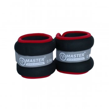 Kondin zt na zpst a nohy MASTER 2 x 0,5 kg - neopren