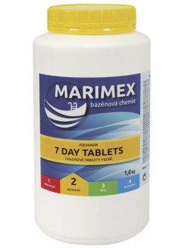 Baznov chemie MARIMEX 7day tablets 1,6 kg