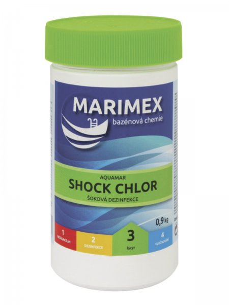 Bazénová chemie MARIMEX Chlor Shock 0,9 kg