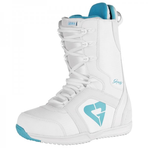 Boty na snowboard GRAVITY Aura white/blue