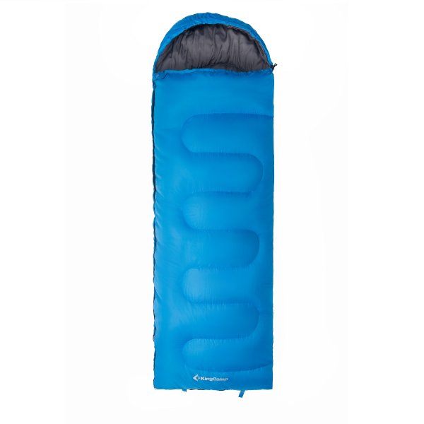 Spac pytel KING CAMP Oasis 250 modr - lev zip