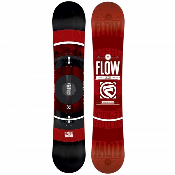 Snowboard FLOW Merc - black