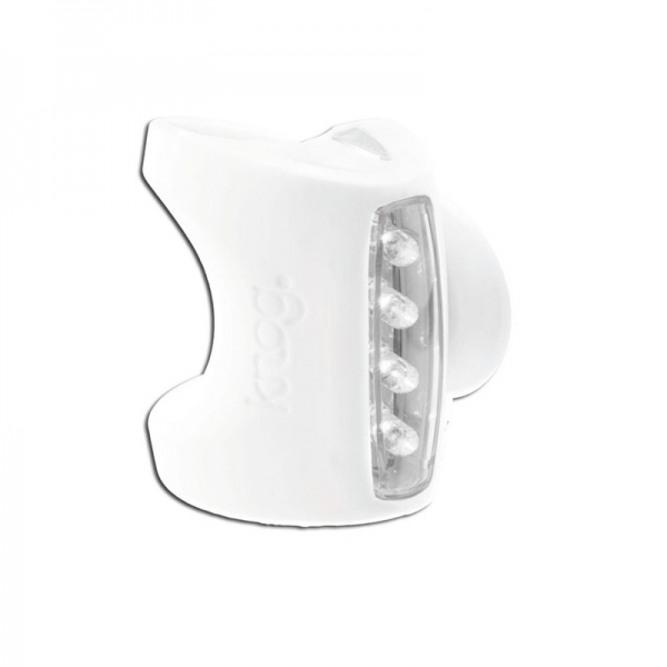 Blikačka KNOG Skink bílá LED