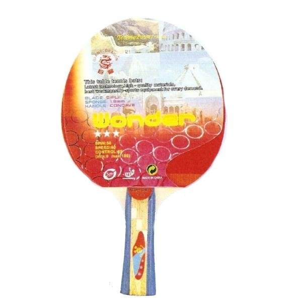 Plka na stoln tenis TECHNO Wonder 3*