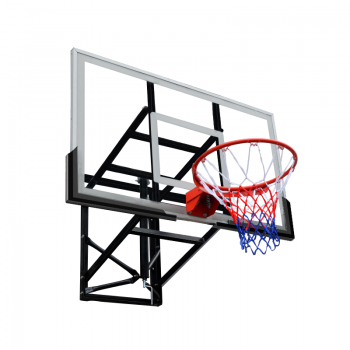 Basketbalový koš s deskou MASTER 140 x 80 cm s konstrukcí