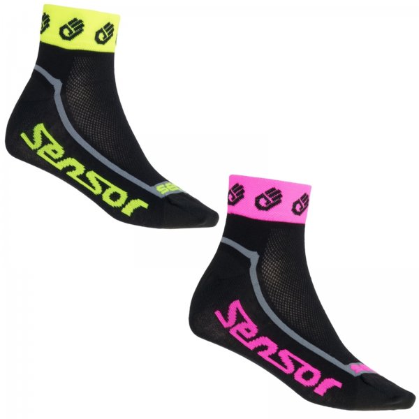 Ponožky SENSOR Race Lite Ručičky reflex