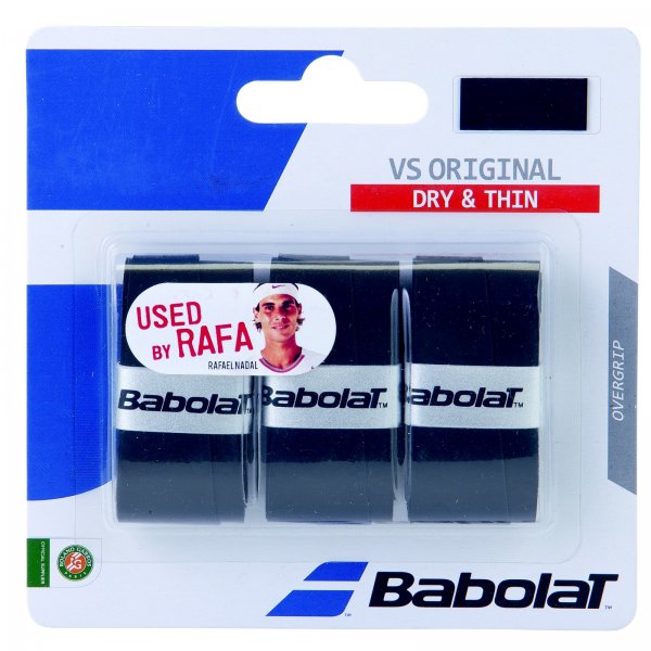 Tenisov omotvka BABOLAT VS original grip X3 - ern