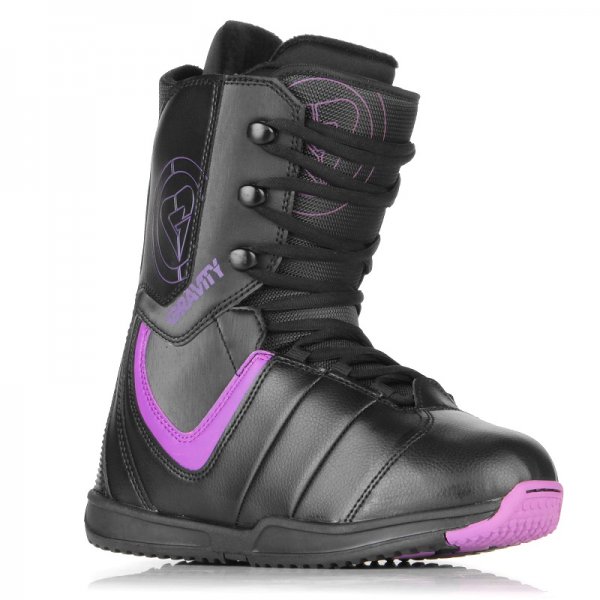 Boty na snowboard GRAVITY Thunder black/purple