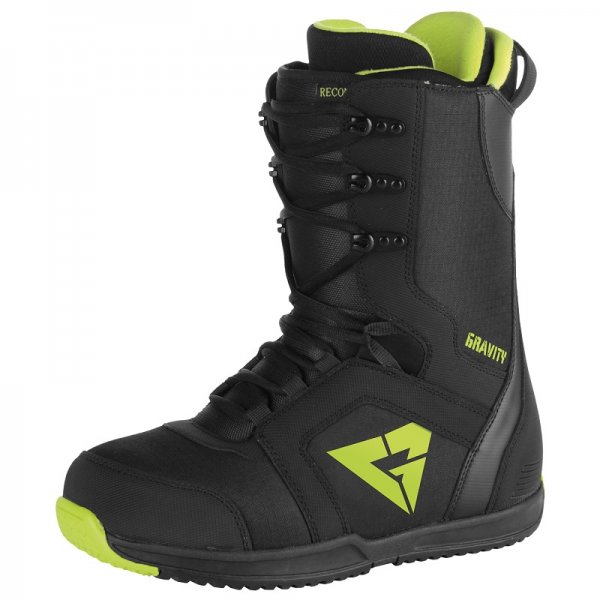 Boty na snowboard GRAVITY Recon black/lime