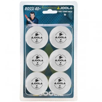 Míčky na stolní tenis JOOLA Rossi * 6 ks - bílé