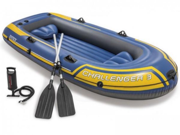 Nafukovací člun INTEX Challenger 3 Set