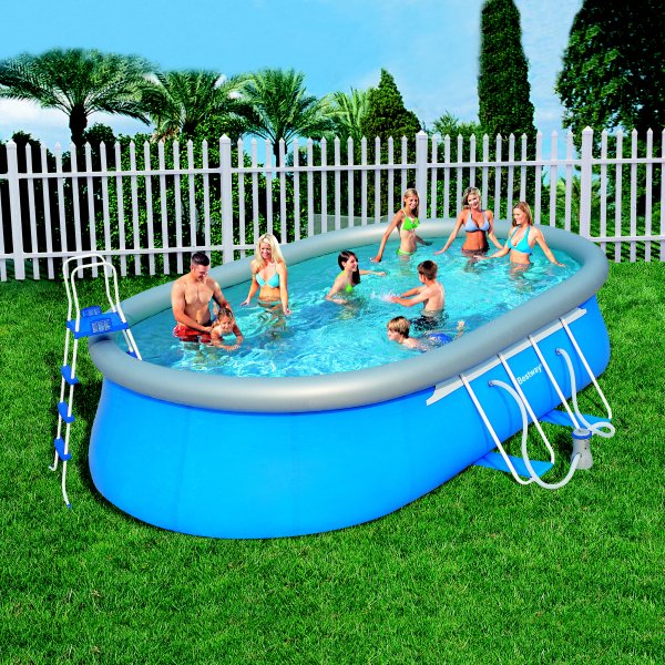 Bazn BESTWAY Oval Fast 366 x 610cm set s filtrac