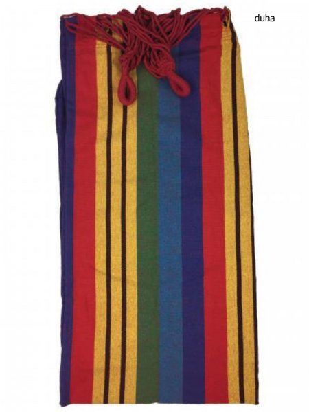 Houpac s bez vztuhy 200 x 95 cm - duha